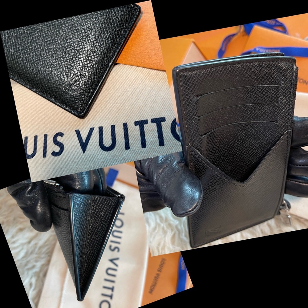 2019 Louis Vuitton Taiga Coin Card Holder Wallet - Picture 12 of 16